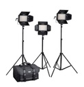 Kit 3x LED Cineroid LM400