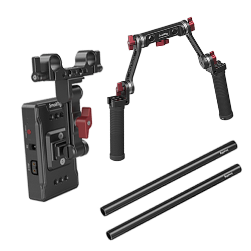 Rig d’épaule SmallRig avec support V-Mount